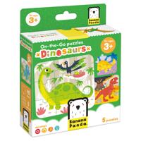 Banana Panda - on-the-go puzzel dinosaurus - 16st. - thumbnail