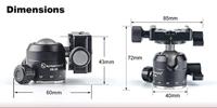 Sunwayfoto Ballhead XB-28II - thumbnail