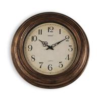 Muurklok Versa Antique Gouden Plastic 4,5 x 51 x 51 cm - thumbnail