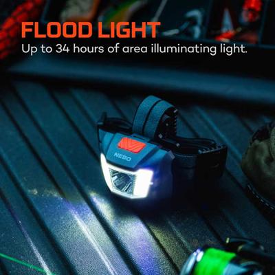Ledlamp voor op het hoofd Nebo Einstein 250 250 Lm