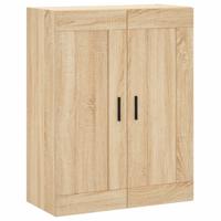 Wandkast 69,5x34x90 cm bewerkt hout sonoma eikenkleurig - thumbnail
