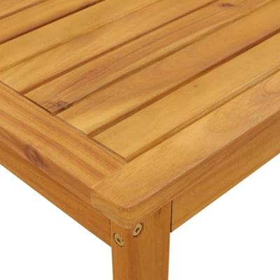 2-delige Loungeset pallet massief acaciahout - thumbnail