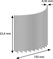Bosch Accessoires Zaagblad CB 2818 BIM | voor de bandzaagmachine GCB 18 V-Li - 2608649000 - thumbnail