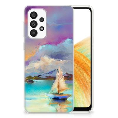 Smartphone hoesje Samsung Galaxy A33 5G Boat Smartphone hoesje Samsung Galaxy A33 5G Boat