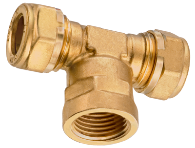 Cornat Knelkoppeling/Ms T-Stuk 18X1/2X18Mm - TEC583695