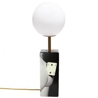 Seletti Toiletpaper tafellamp Two of Spades Seletti Toiletpaper tafellamp Two of Spades