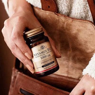 Solgar Vitamin B-12 1000 mcg Kauwtabletten Solgar Vitamin B-12 1000 mcg Kauwtabletten