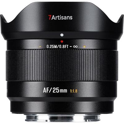 7Artisans AF 25mm F/1.8 APS-C Sony E-mount Black
