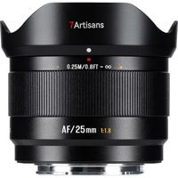 7Artisans AF 25mm F/1.8 APS-C Sony E-mount Black - thumbnail