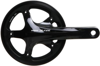 SHIMANO crankstel "alfine fc-s501" crankset shim.alfi.fcs501 42t.170mm ht2 1sp bl.