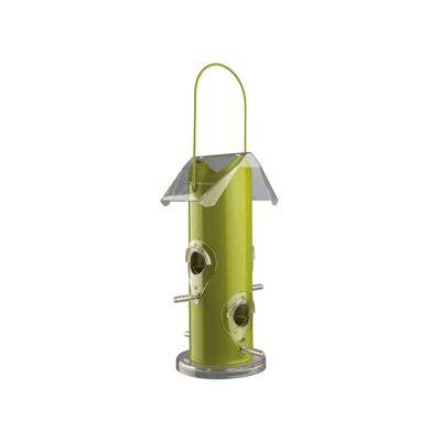 TRIXIE VOERDISPENSER METAAL / KUNSTSTOF GROEN 25 CM 800 ML 2 ST