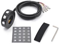 DAYTONA Schakelaar shifter steering armature alu sw/chr - thumbnail