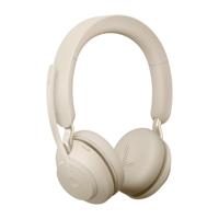 Jabra Evolve2 65 Headset Draadloos Hoofdband Kantoor/callcenter USB Type-C Bluetooth Beige - thumbnail