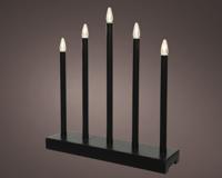 LED raamdeco BO l10b38h40c zwart/wit kerstverlichting Lumineo - Lumineo - thumbnail