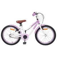Kinderfiets 20 Inch voor 6-11 jaar oud Paars - thumbnail