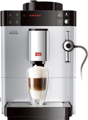 Melitta CAFFEO Passione - Automatisch koffiezetapparaat met cappuccinatore - 15 bar - zilver - thumbnail