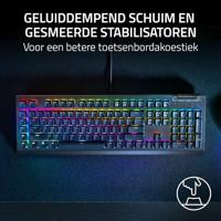 Razer blackwidow v4 x, gaming toetsenbord (zwart, us lay-out, green, rgb leds, doubleshot abs) - thumbnail