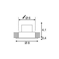 SLV 114420 Patta-I LED-inbouwlamp LED LED vast ingebouwd 12 W Zwart (mat) - thumbnail