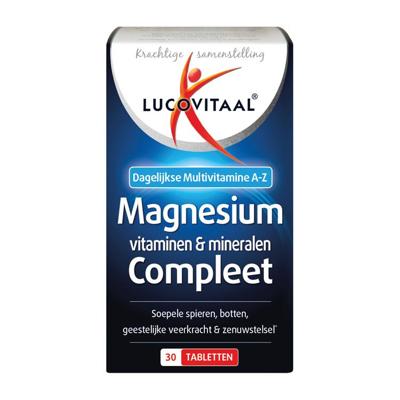 Lucovitaal Magnesium vitaminen mineralen compleet 30 Tabletten