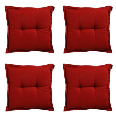 Zit universeel Rib red 50 cm x 50 cm (4 stuks) Madison - Madison Zit universeel Rib red 50 cm x 50 cm (4 stuks) Madison - Madison