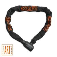 Lynx kettingslot art-2 100cmx9.0mm nylon hoes zwart op kaart - thumbnail