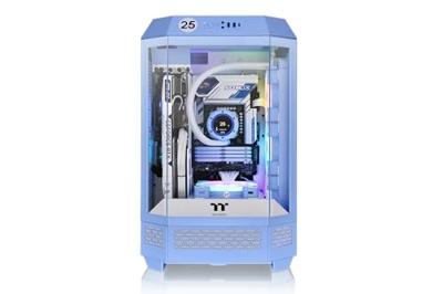 Thermaltake The Tower 300 Hydrangea Blue Micro-tower PC-behuizing Blauw