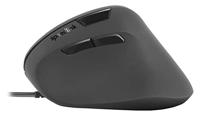 SpeedLink Piavo Ergonomische muis USB Optisch Zwart 6 Toetsen 800 dpi, 1200 dpi, 1600 dpi, 2400 dpi Ergonomisch - thumbnail