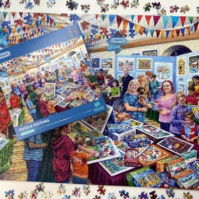 Puzzel gibsons puzzle festival 1000st