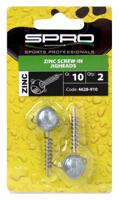 Spro Zinc Screw-In Jigheads 10 gr 2st. - thumbnail
