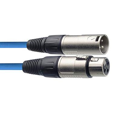 Stagg SMC6CBL XLR Blauw