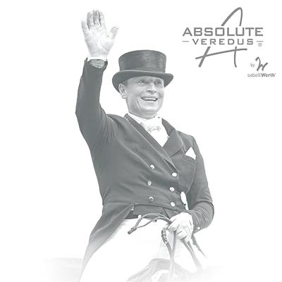 Veredus Absolute Elastic Peesbeschermers wit maat:l