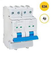 Lastschakelaar 63A SEP HS27 63Amp 4-polig 54mm breed kemakeur hoofdschakelaar - thumbnail