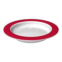 Ornamin Bord klein wit/rood - thumbnail