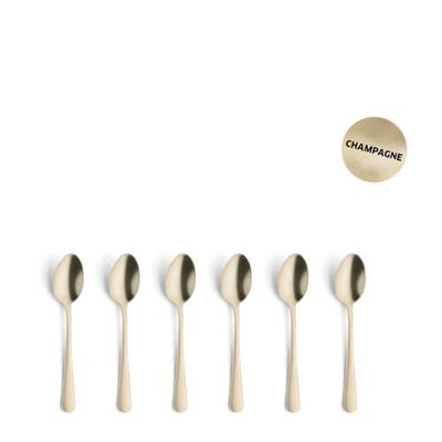 Amefa Austin Theelepels 6 Stuks Champagne Amefa Austin Theelepels 6 Stuks Champagne