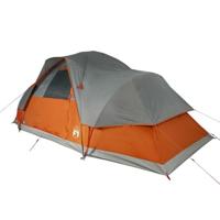 VidaXL Koepeltent 9-persoons waterdicht oranje - thumbnail