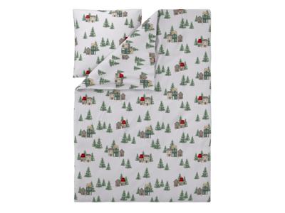 LIVARNO Dekbedovertrek 140 x 200 cm (huizen)