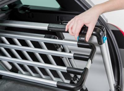 Trixie k bovenhek uitbreiding voor kofferbak hek zwart