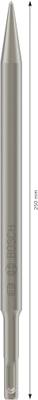 Bosch Accessoires Puntbeitel SDS-plus 250 mm 1st - 1618600005 - thumbnail
