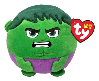 TY Beanie Balls Marvel Knuffel Hulk 10 cm