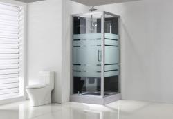 Xellanz Thermo complete douchecabine 80x80x218 alu 5mm glas