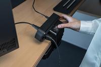 Brennenstuhl brennenstuhl®estilo Duplex-stekkerdoos, 2x Keystone-modules, 10x veiligheidscontactdozen, zilver/zwa - 1153580100 - thumbnail