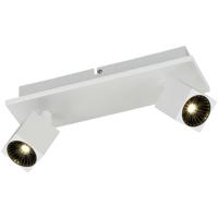 Osram - Led Plafondspot - Trion Klipo - 12w - Warm Wit 3000k - 2-lichts - Rechthoek - Mat Wit - Aluminium - thumbnail