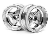 Mx60 4 spoke wheel matte chrome (6mm offset) - thumbnail