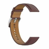 Luxe leren bandje - Donkerbruin - Xiaomi Redmi Watch 5 Active / Redmi Watch 5 Lite - thumbnail