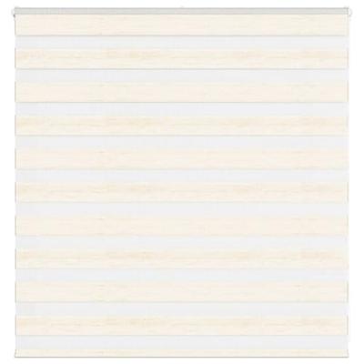 Zebra rolgordijn 140x100 cm stofbreedte 135,9 cm marmerbeige
