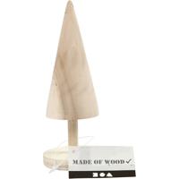 Creativ Company Kerstboom, h: 15,5 cm, d 5 cm, 1 stuk - thumbnail