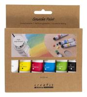 Creativ Company Gouacheverf, standaardkleuren, 6x20 ml/ 1 doos - thumbnail