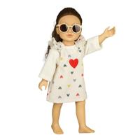 Heless Poppenzonnebril beige - thumbnail