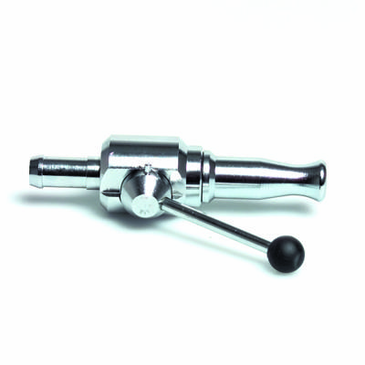 Afsluitbare straalspuit messverchr 34 x 19mm tule kraan