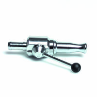 Afsluitbare straalspuit messverchr 34 x 19mm tule kraan - thumbnail